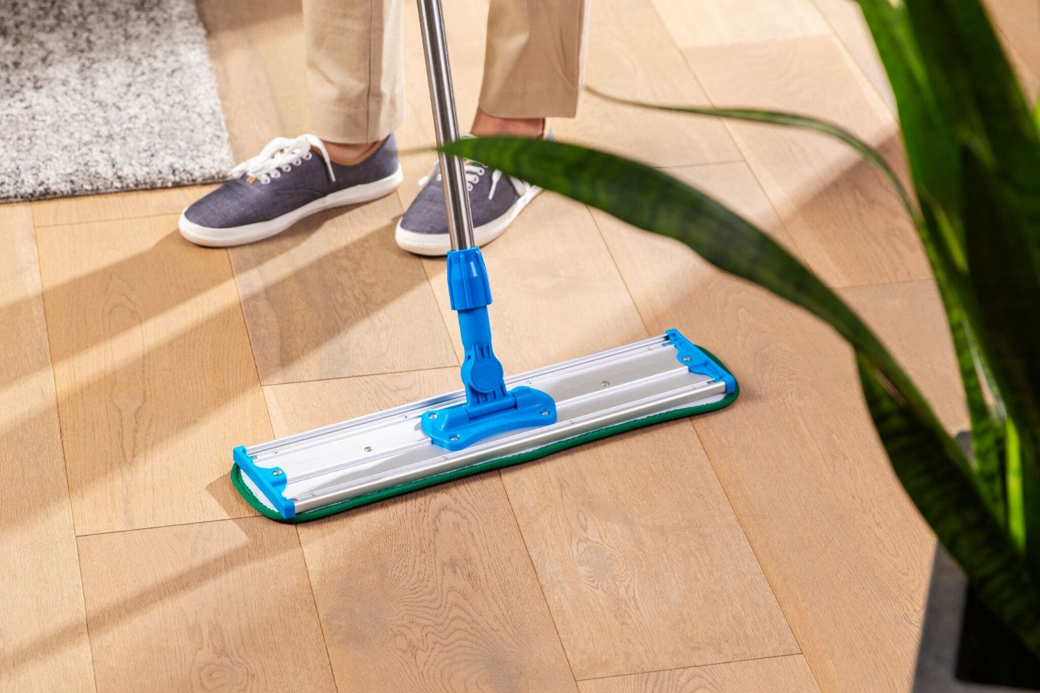 Color Coded Wet Mop Pad  Microfiber Wet Floor Cleaning Mops