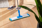 Muestra la Almohadilla de 20 pulgadas  - Almohadillas de Microfibra Para Mopa Húmeda de 24 pulgadas Verde Codificadas Por Colores para pisos laminados MWMCC26