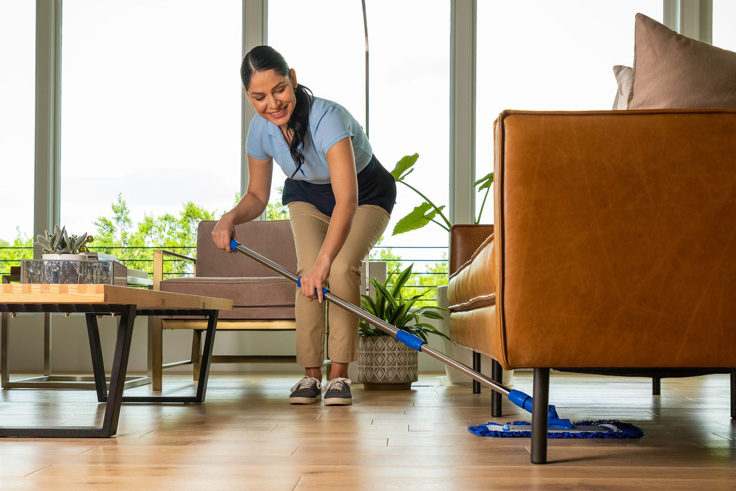 small floor dust mop