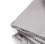 10" x 10" Gray Microfiber Silk Lens Cloth
